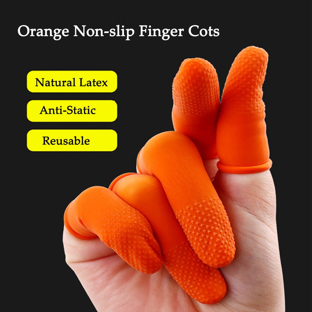 100 шт. Натуральные латексные  – обзор и цена Nail Art Orange