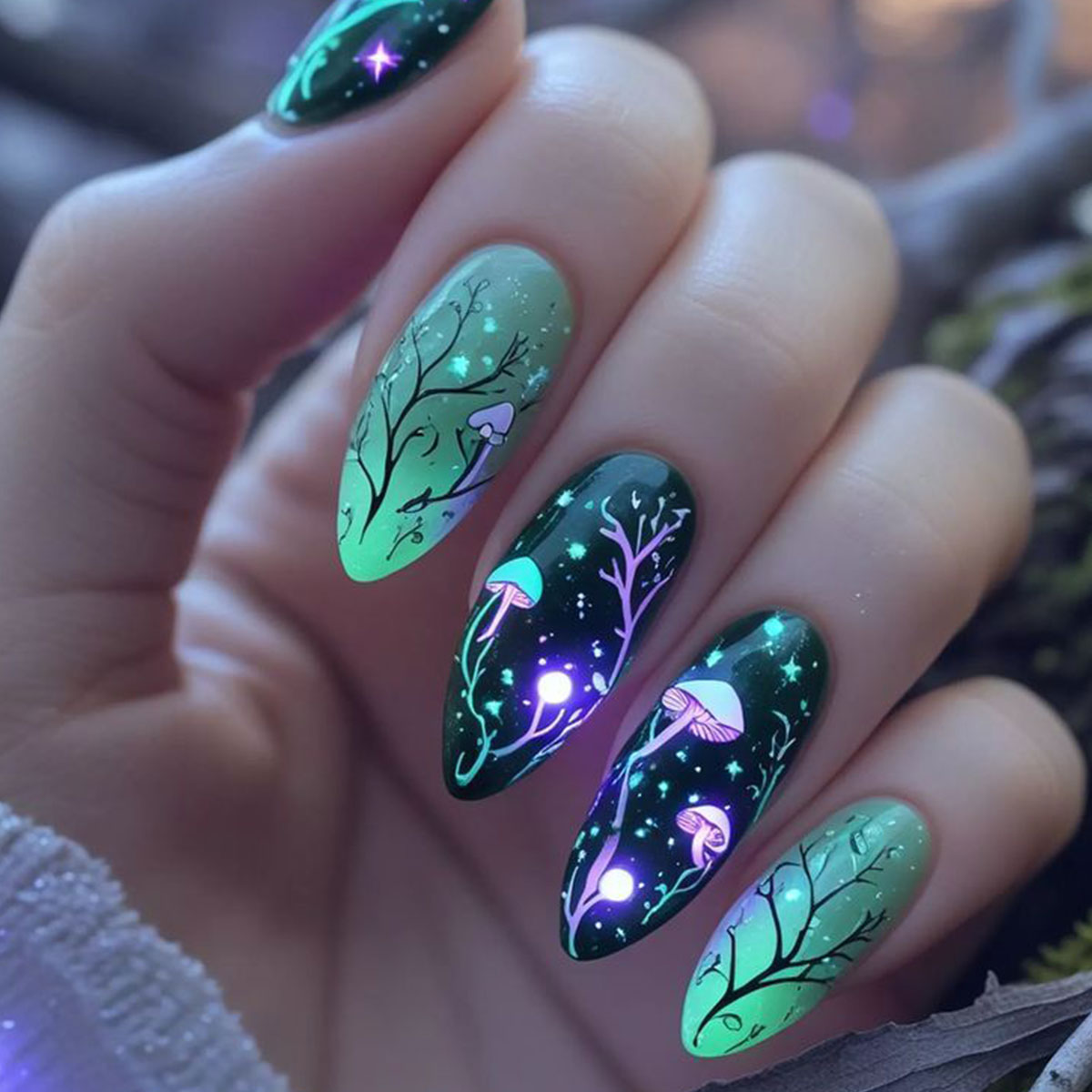 Миндальный пресс на ногтях, гр – обзор и цена Nail Art Press On