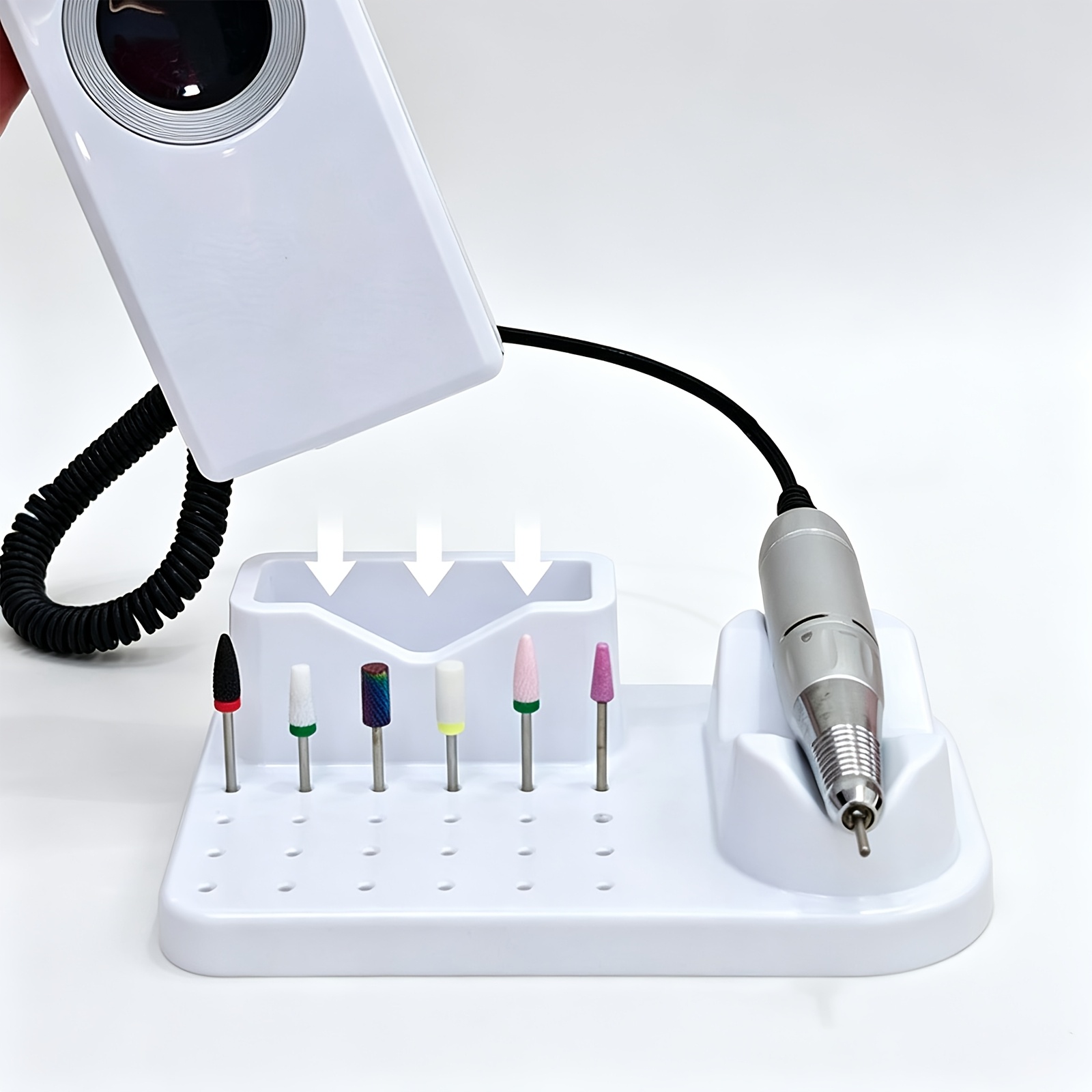 Держатель и органайзер для нас – обзор и цена Nail Drill Machine