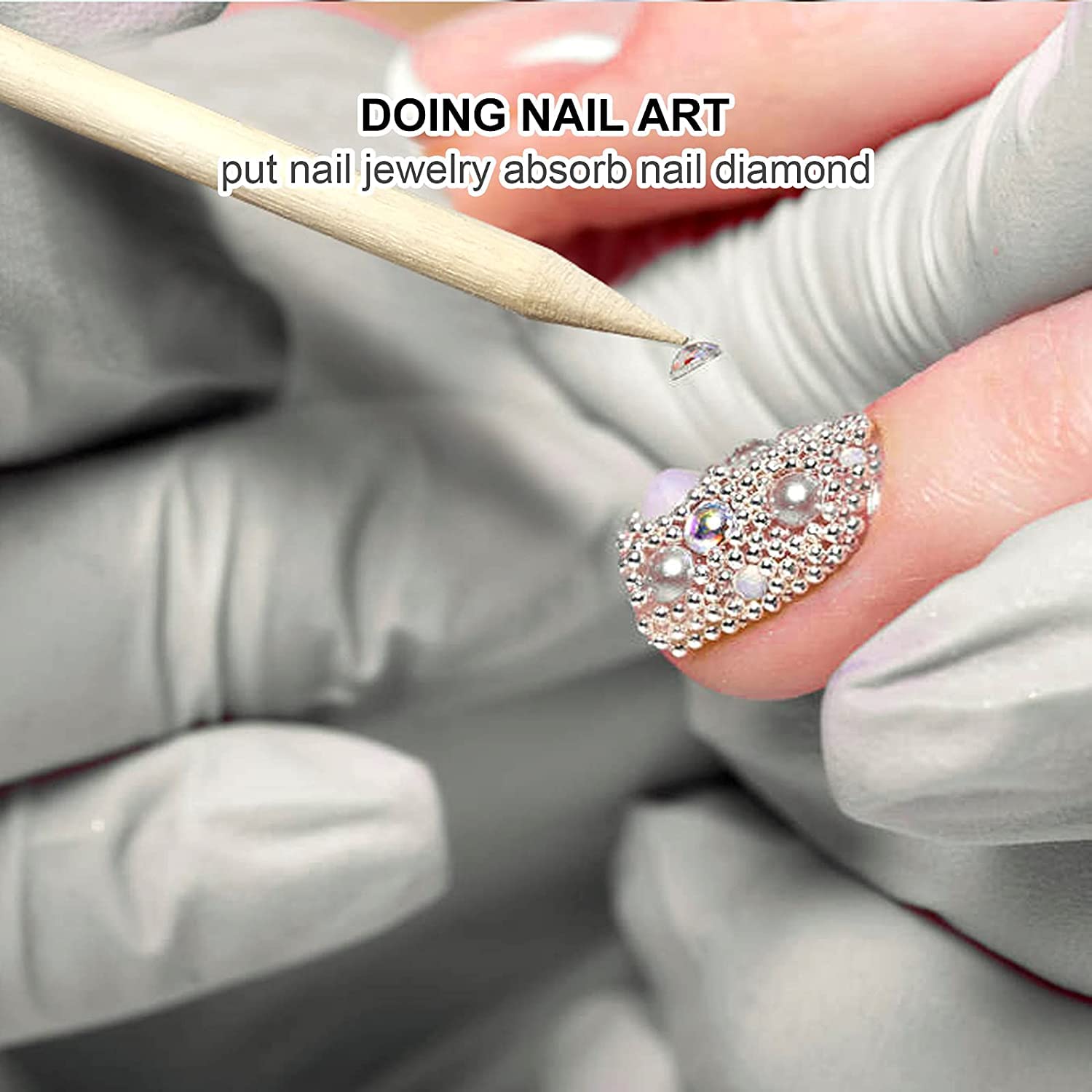 100/50 шт. оранжевые деревянны – обзор и цена Nail Art Orange